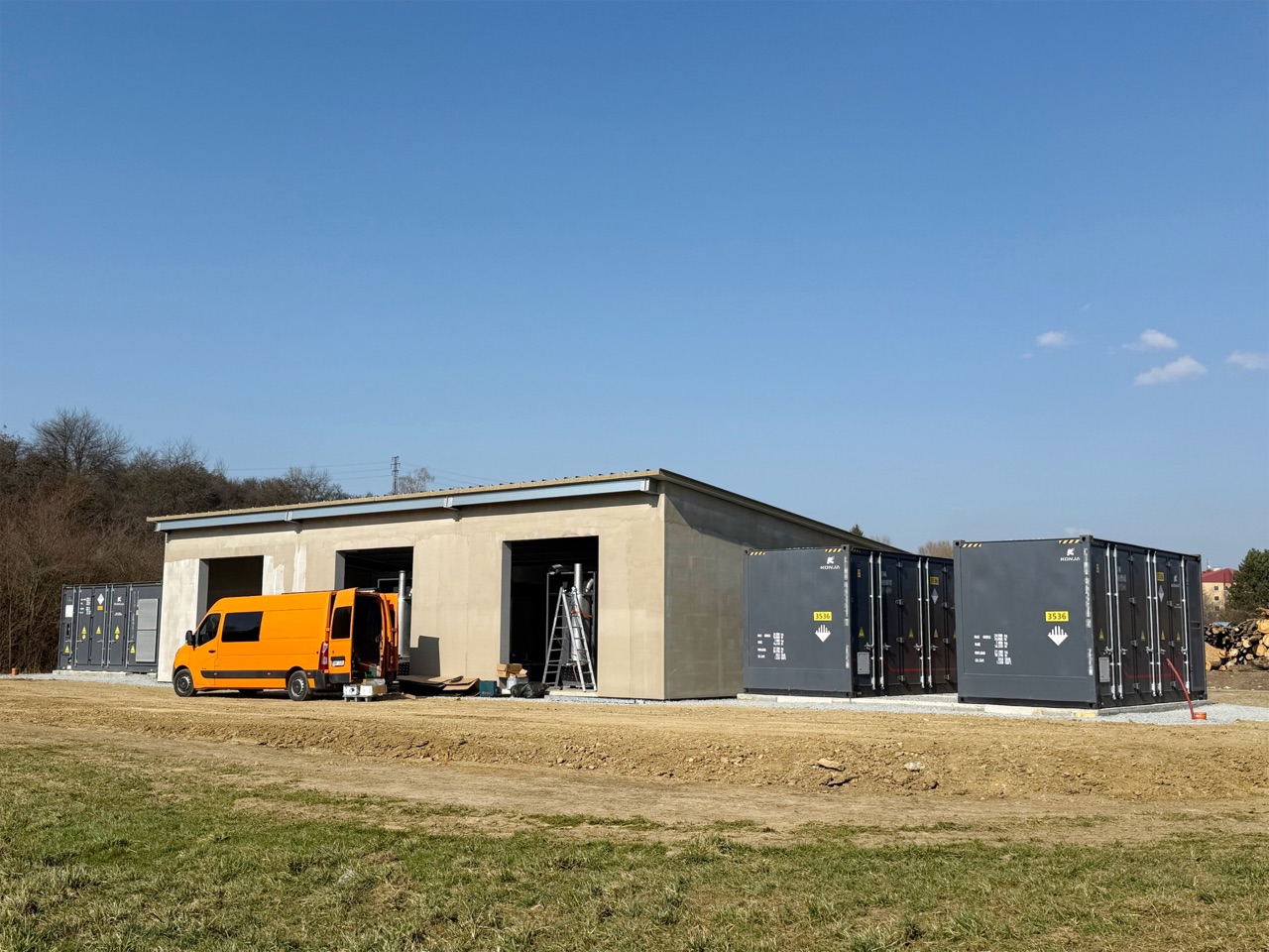 KONJA project — Utility-scale containerized storage, Czech Republic