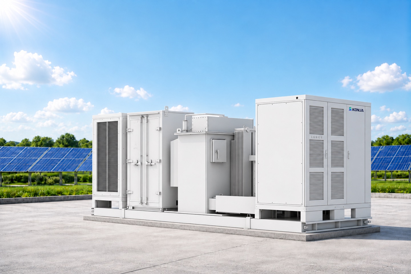 KONJA Prefabricated Inverter Substation