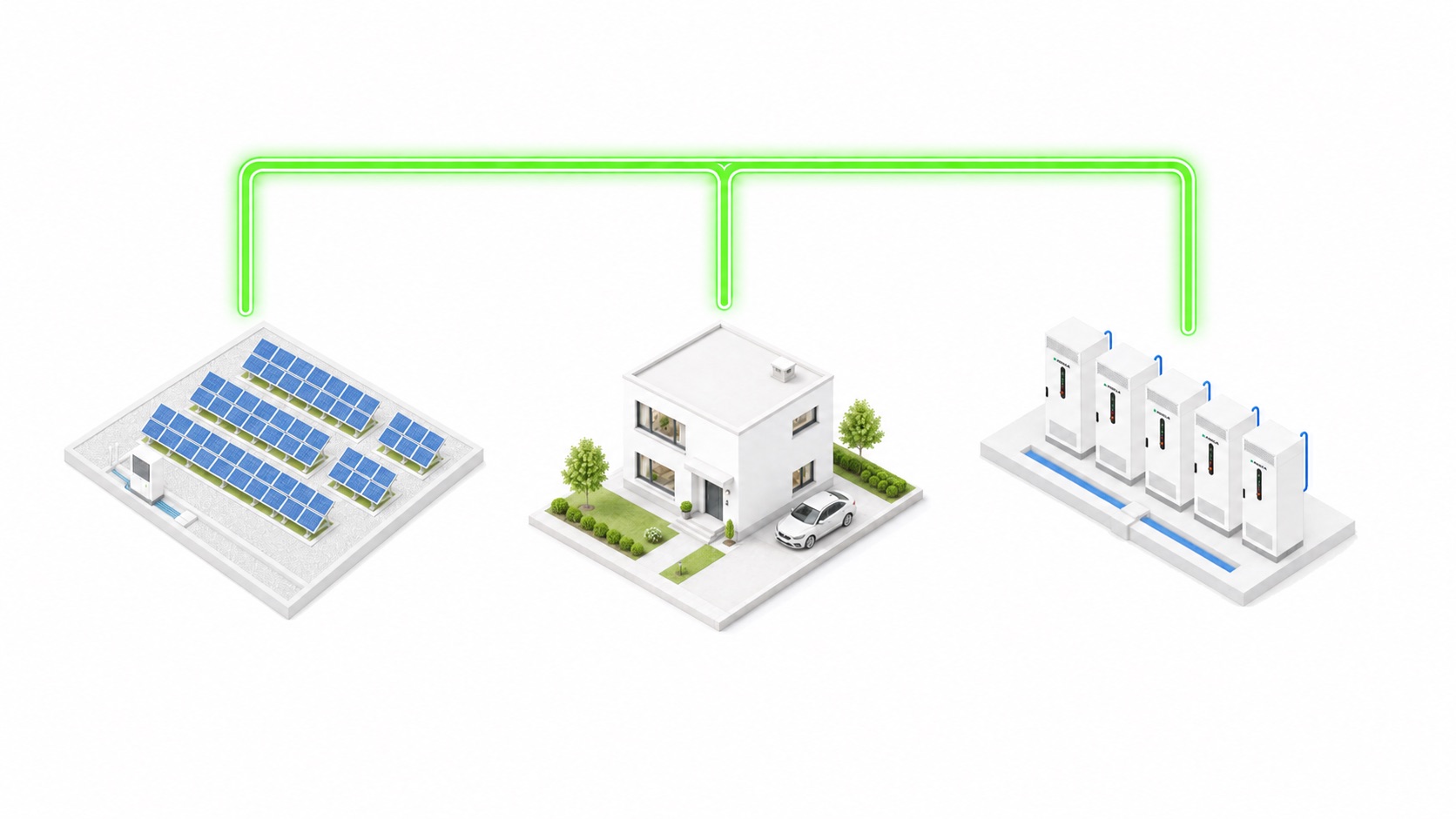 KONJA energy storage solution diagram — Microgrid for Remote Areas