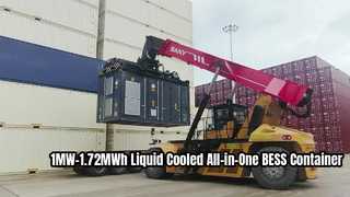 1MW-1.72MWh Liquid-Cooled All-in-One BESS Container